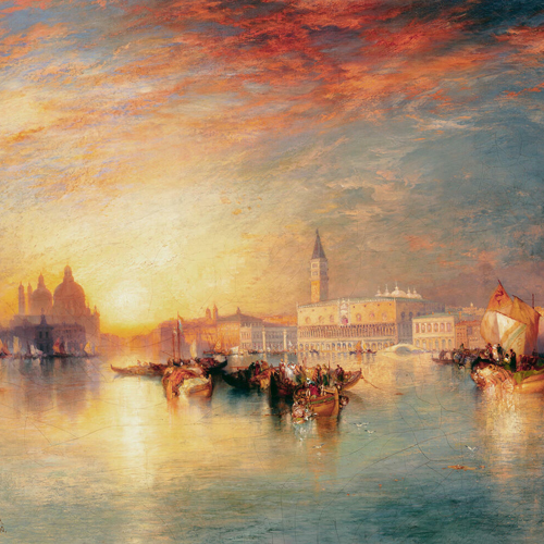 Thomas Moran, Tranquil Day in Venice, 1900