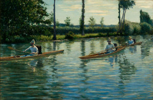 Gustave Caillebotte - Skiffs (Périssoires), 1877