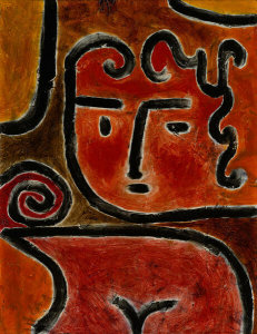 Paul Klee - Hot-Blooded Girl, 1938