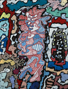 Jean Dubuffet - Court les rues, 1962