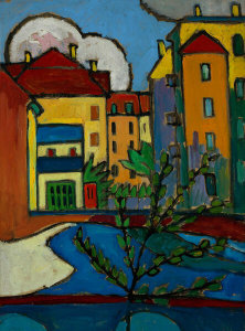 Gabriele Münter - In Schwabing, 1912