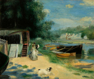 Pierre-Auguste Renoir - View of Bougival, 1873