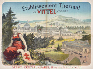 Jules Chéret - Etablissement thermal de Vittel Vosges, 1885