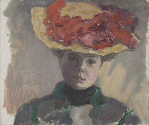 Pierre Bonnard - Girl in Straw Hat, 1903