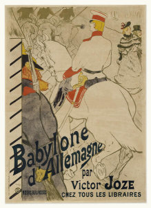 Henri de Toulouse-Lautrec - German Babylon (Babylone d'Allemagne), 1894