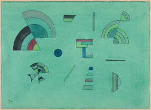 Wassily Kandinsky - Segments (Parties or Teile), 1933