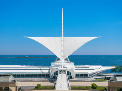 Front Room Studios (photography) - Quadracci Pavilion, 2001 Architect: Santiago Calatrava