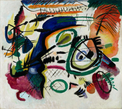 Wassily Kandinsky - Fragment I for Composition VII (Center), 1913