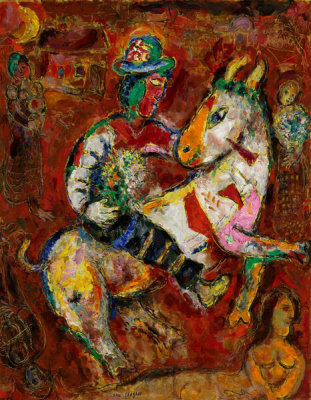Marc Chagall - The Horseman, 1966