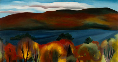 Georgia O'Keeffe - Lake George Autumn, 1927