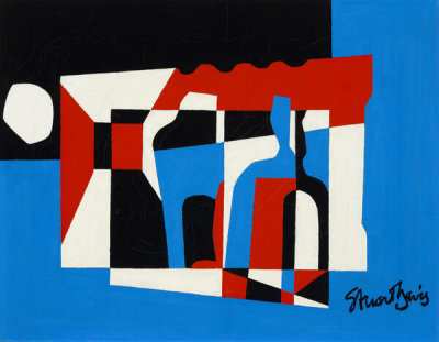 Stuart Davis - The Outside, 1955