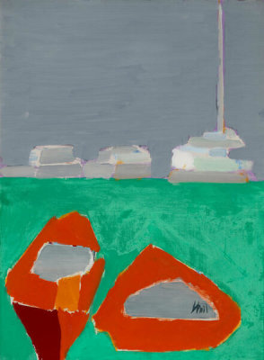 Nicolas de Staël - Red Boats, 1954