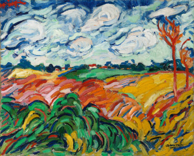 Maurice de Vlaminck - The Wheat Field (Champs de Blé), ca. 1906