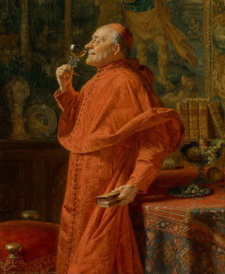 Eduard von Grützner - The Cardinal, 1895