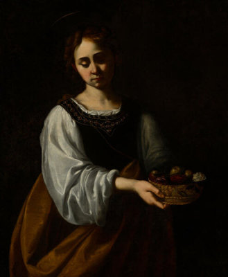 Antiveduto Gramatica - St. Dorothy, late 16th–early 17th century