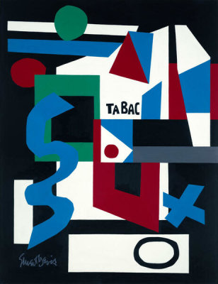 Stuart Davis - Stele, 1956