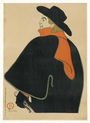 Henri de Toulouse-Lautrec - Aristide Bruant in His Cabaret, 1893