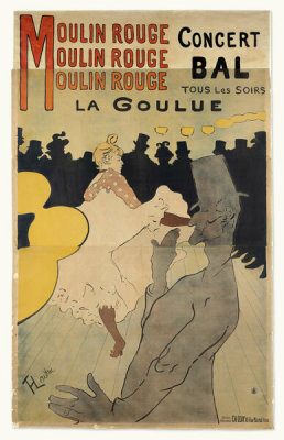 Henri de Toulouse-Lautrec - Moulin Rouge: La Goulue, 1891