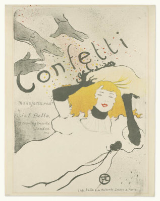 Henri de Toulouse-Lautrec - Confetti, 1894