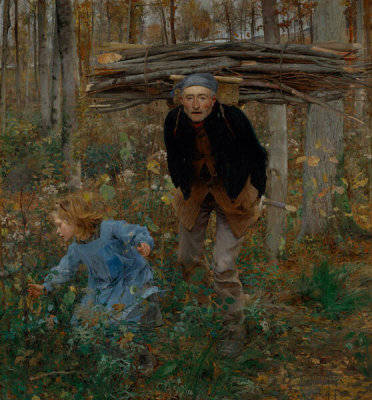 Jules Bastien-Lepage - Le Père Jacques (The Wood Gatherer), 1881