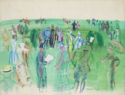 Raoul Dufy - At the Races, ca. 1925