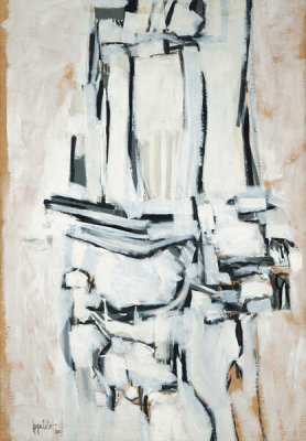 Angelo Ippolito - Drawing No. 14, Black and White, 1956