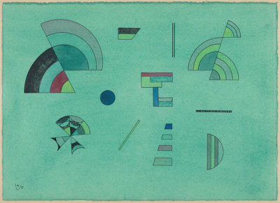Wassily Kandinsky - Segments (Parties or Teile), 1933
