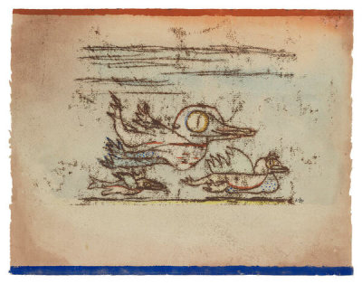 Paul Klee - Traveling Birds (Reisende Vogel), 1921