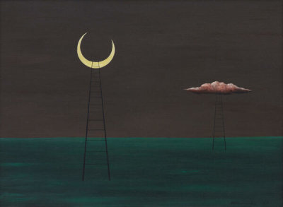 Gertude Abercrombie - Two Ladders, 1947